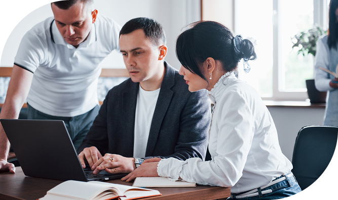 Equipo en capacitación